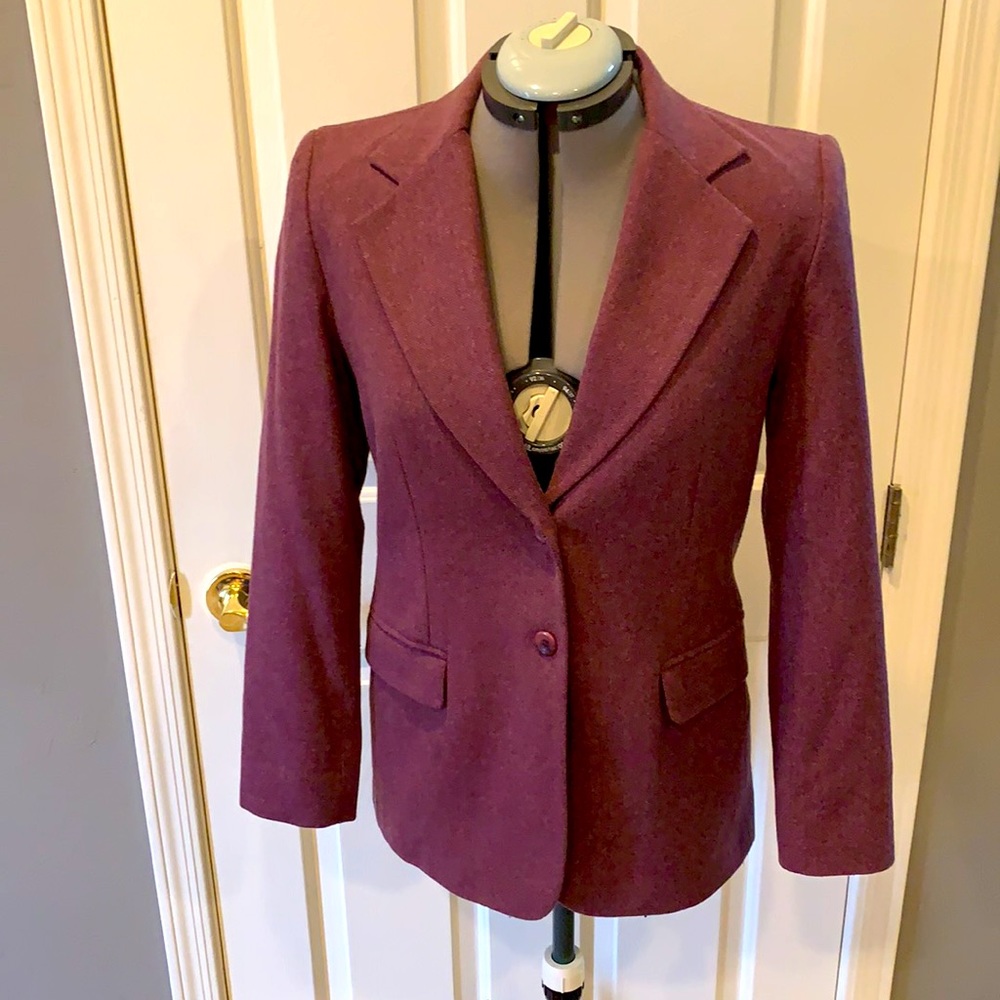 100% Virgin Wool Vintage Wool Pendleton Blazer